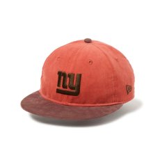 画像1: NEW ERA   RC 9FIFTY Powered by GORO NAKATSUGAWA（MIN-NANO） ニューヨーク・ジャイアンツ コーデュロイ レンガ ブラウンバイザー (1)