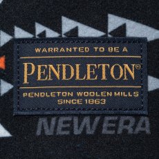 画像6: NEW ERA  9FORTY A-Frame Pendleton ペンドルトン ブラック フリース (6)