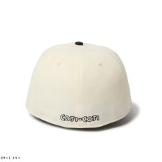 画像5: NEW ERA  59FIFTY コジコジ COJI-COJI フラッグロゴ クローム ブラックバイザー (5)