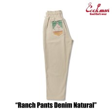 画像2: COOKMAN  ランチパンツ Ranch Pants Denim Natural (2)