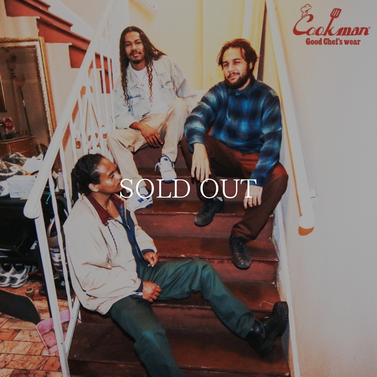 画像20: COOKMAN  シェフパンツ Chef Pants Herringbone Evergreen (20)