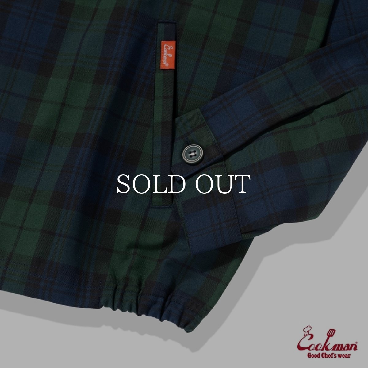 画像9: COOKMAN  デリバリージャケット Delivery Jacket Woven Black Watch Check (9)