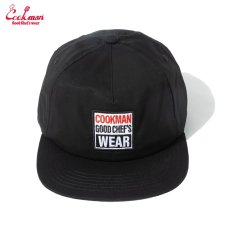 画像1: COOKMAN  キャップ Cap Vision Logo Black (1)