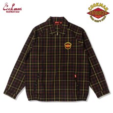 画像1: COOKMAN  デリバリージャケット Delivery Jacket FAT Tartan Check (1)