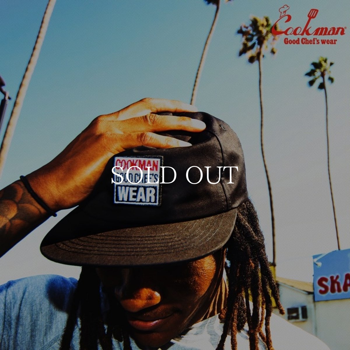 画像5: COOKMAN  キャップ Cap Vision Logo Black (5)