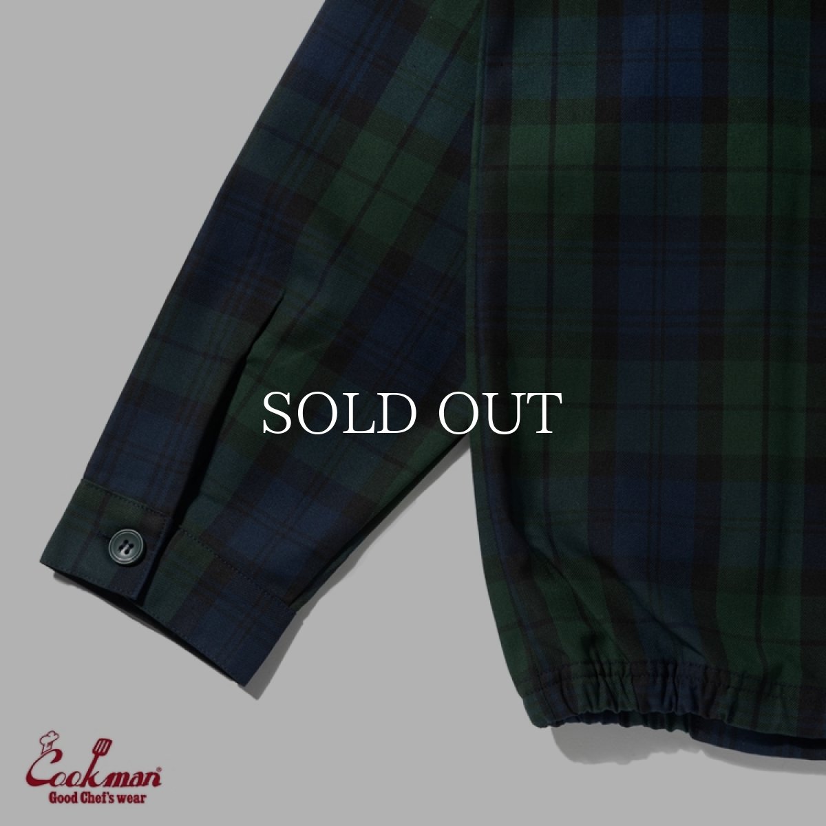 画像10: COOKMAN  デリバリージャケット Delivery Jacket Woven Black Watch Check (10)