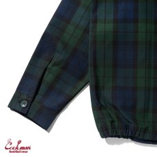 画像10: COOKMAN  デリバリージャケット Delivery Jacket Woven Black Watch Check (10)