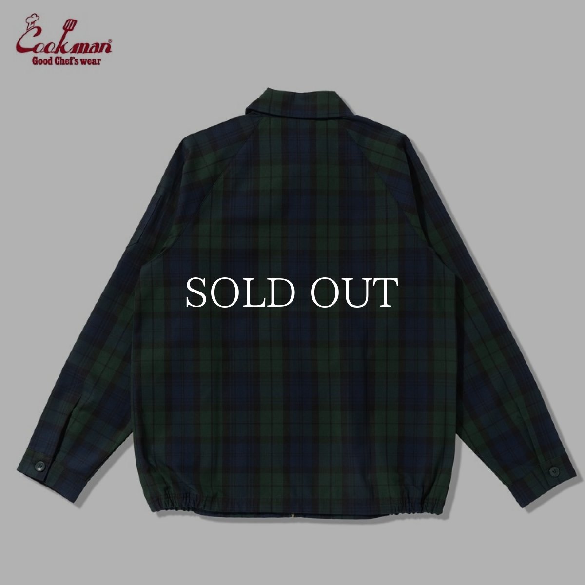 画像4: COOKMAN  デリバリージャケット Delivery Jacket Woven Black Watch Check (4)