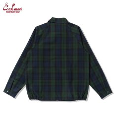 画像4: COOKMAN  デリバリージャケット Delivery Jacket Woven Black Watch Check (4)