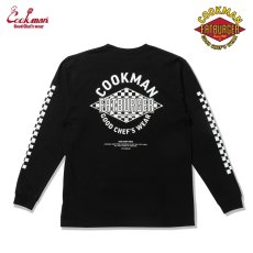 画像2: COOKMAN  ロングスリーブ Tシャツ FAT Checker (2)