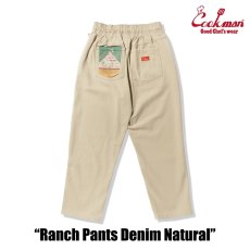 画像3: COOKMAN  ランチパンツ Ranch Pants Denim Natural (3)