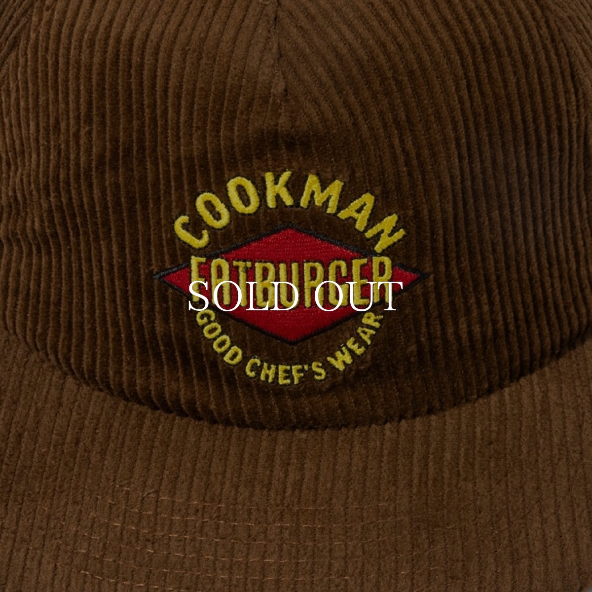 画像5: COOKMAN  キャップ Low Cap FAT Corduroy Brown (5)
