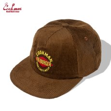 画像1: COOKMAN  キャップ Low Cap FAT Corduroy Brown (1)