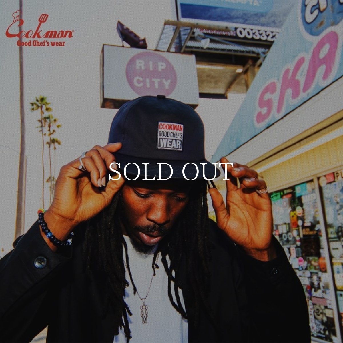 画像8: COOKMAN  キャップ Cap Vision Logo Black (8)