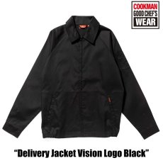 画像10: COOKMAN  デリバリージャケット Delivery Jacket Vision Logo Black (10)