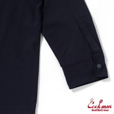 画像6: COOKMAN  ワークシャツ Long Sleeve Work Shirts Navy (6)