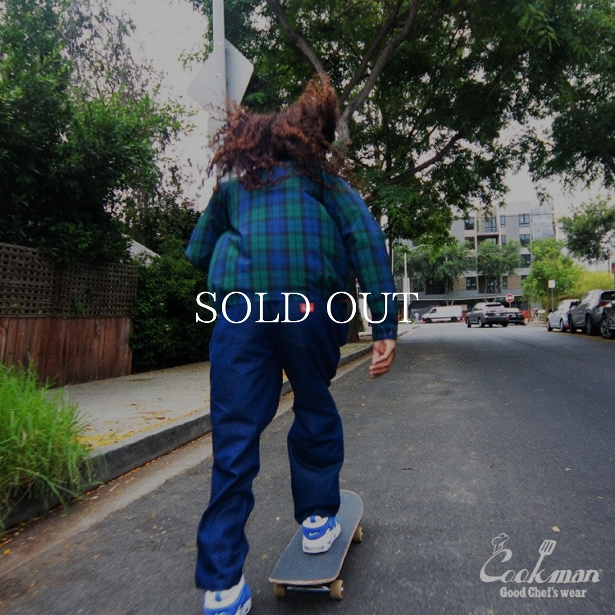 画像18: COOKMAN  デリバリージャケット Delivery Jacket Woven Black Watch Check (18)