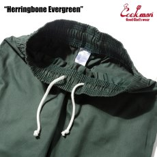 画像5: COOKMAN  シェフパンツ Chef Pants Herringbone Evergreen (5)