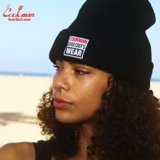 画像15: COOKMAN  ビーニー Beanie Vision Logo Black (15)