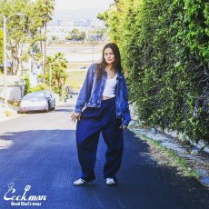 画像16: COOKMAN  ランチパンツ Ranch Pants Denim Navy (16)
