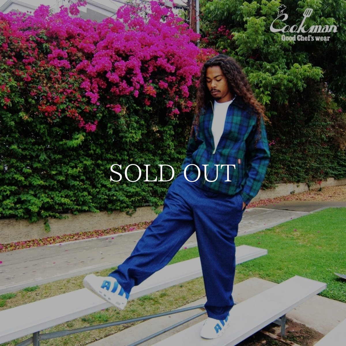 画像11: COOKMAN  デリバリージャケット Delivery Jacket Woven Black Watch Check (11)