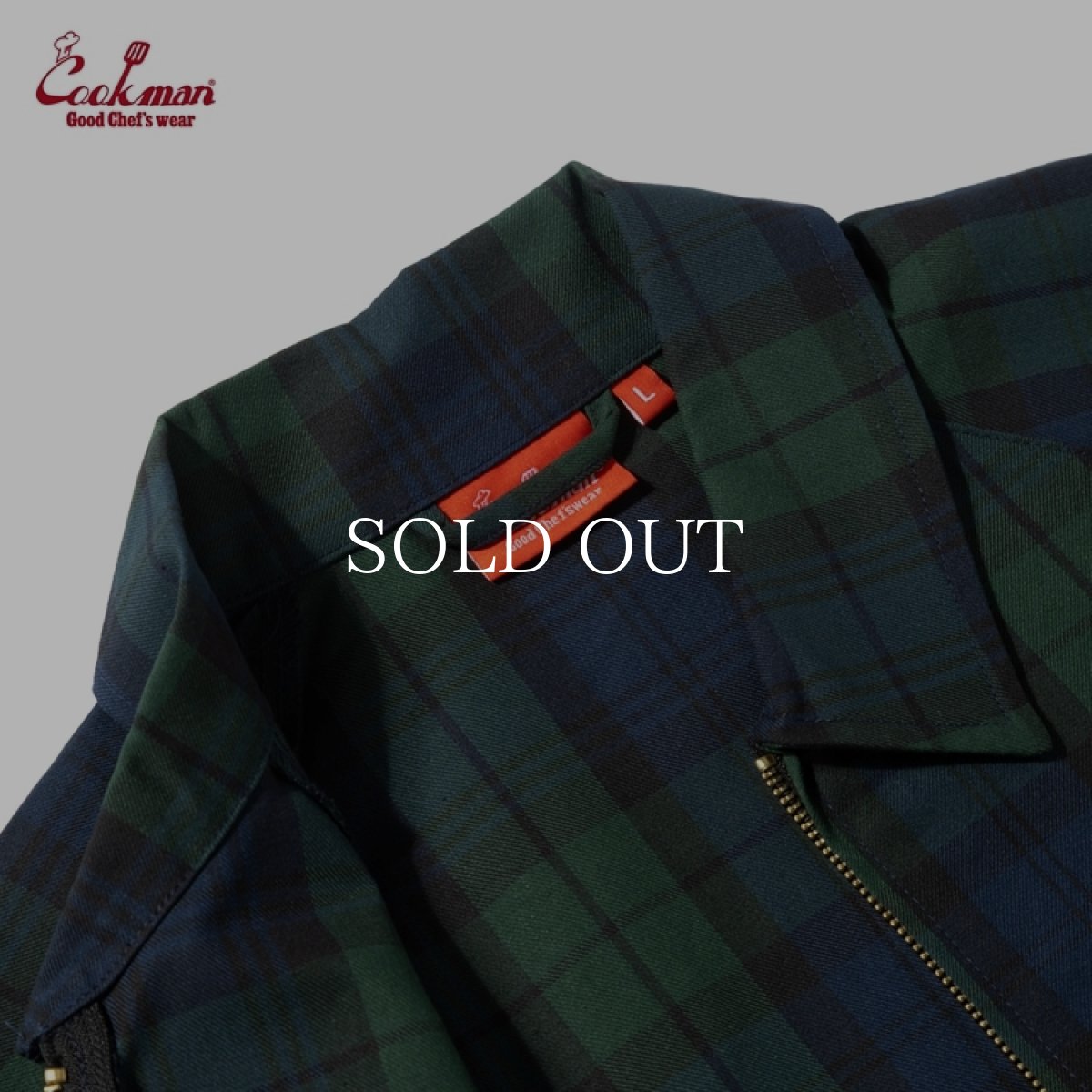 画像8: COOKMAN  デリバリージャケット Delivery Jacket Woven Black Watch Check (8)