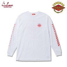 画像10: COOKMAN  ロングスリーブ Tシャツ FAT Checker (10)