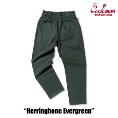 画像11: COOKMAN  シェフパンツ Chef Pants Herringbone Evergreen (11)
