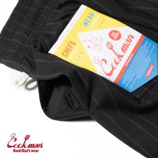 画像9: COOKMAN  シェフパンツ Chef Pants Stripe Black shadow (9)