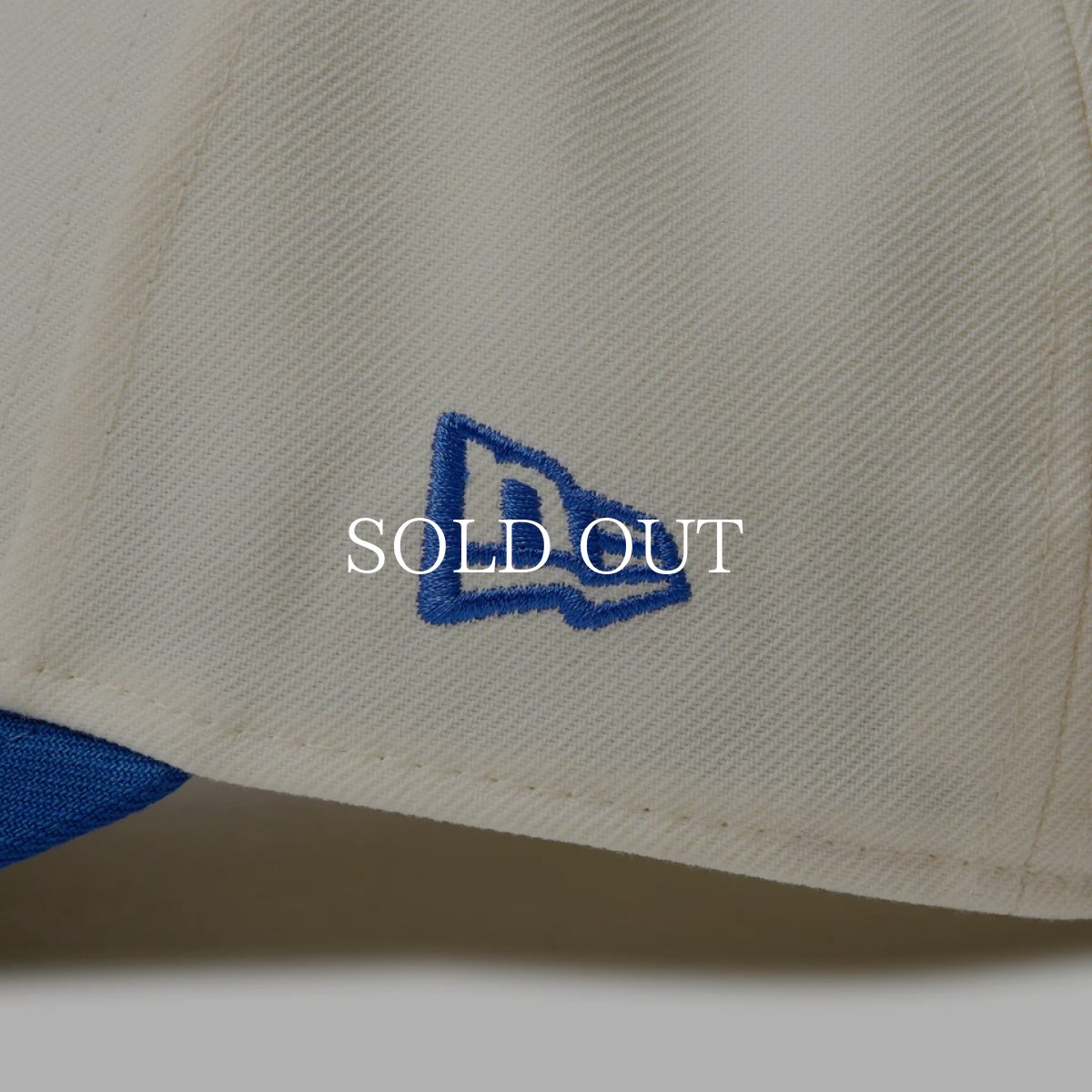 画像6: NEW ERA  9FORTY 2-Tone Woven Label ロサンゼルス・ドジャース クローム ロイヤルバイザー (6)
