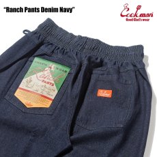 画像6: COOKMAN  ランチパンツ Ranch Pants Denim Navy (6)