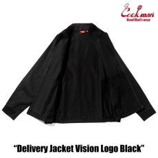画像2: COOKMAN  デリバリージャケット Delivery Jacket Vision Logo Black (2)