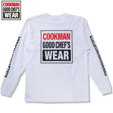 画像9: COOKMAN  ロングスリーブ Tシャツ Vision Logo (9)