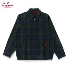 画像1: COOKMAN  デリバリージャケット Delivery Jacket Woven Black Watch Check (1)