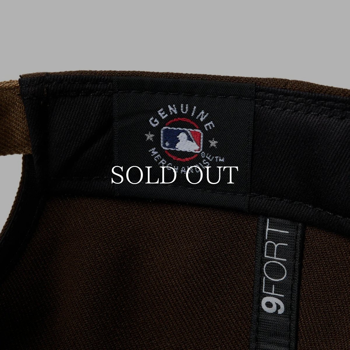 画像8: NEW ERA  9FORTY 2-Tone Woven Label サンディエゴ・パドレス ウォルナット カーキバイザー (8)