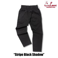 画像10: COOKMAN  シェフパンツ Chef Pants Stripe Black shadow (10)