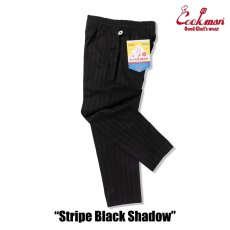 画像11: COOKMAN  シェフパンツ Chef Pants Stripe Black shadow (11)