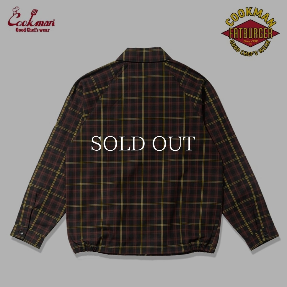 画像3: COOKMAN  デリバリージャケット Delivery Jacket FAT Tartan Check (3)