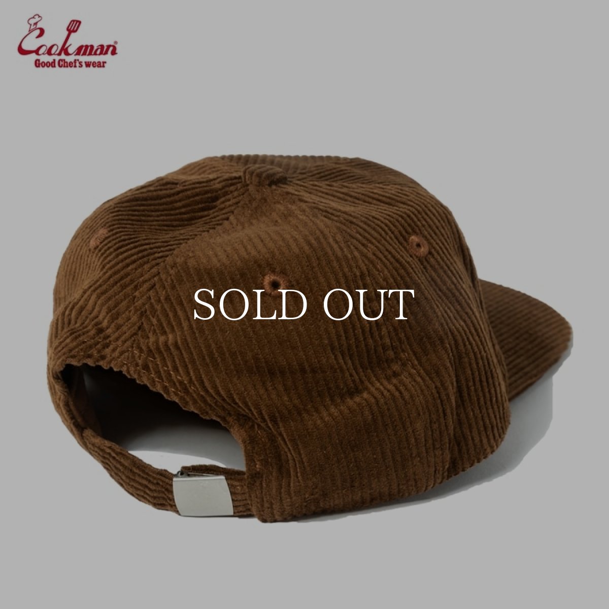 画像4: COOKMAN  キャップ Low Cap FAT Corduroy Brown (4)