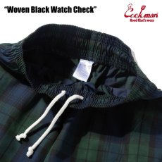画像5: COOKMAN  シェフパンツ Chef Pants Woven Black Watch Check (5)