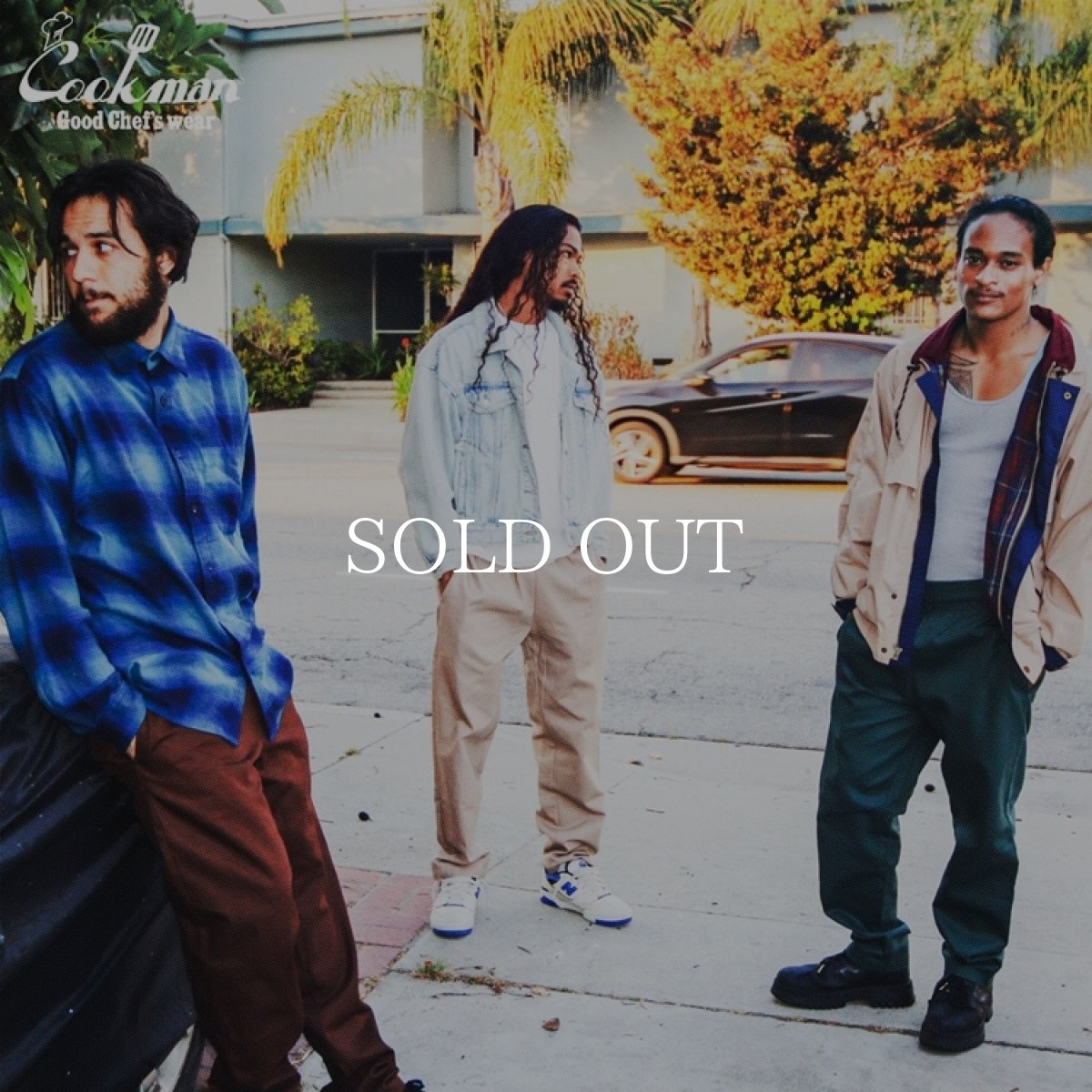 画像22: COOKMAN  シェフパンツ Chef Pants Herringbone Evergreen (22)