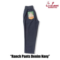 画像2: COOKMAN  ランチパンツ Ranch Pants Denim Navy (2)