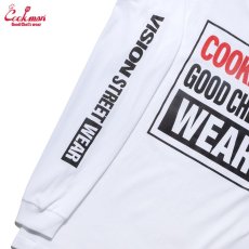 画像7: COOKMAN  ロングスリーブ Tシャツ Vision Logo (7)