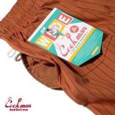 画像9: COOKMAN  シェフパンツ Chef Pants Semiwide Herringbone Stripe Brick (9)