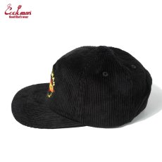 画像3: COOKMAN  キャップ Low Cap FAT Corduroy Black (3)
