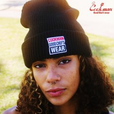 画像14: COOKMAN  ビーニー Beanie Vision Logo Black (14)