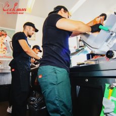 画像25: COOKMAN  シェフパンツ Chef Pants Herringbone Evergreen (25)