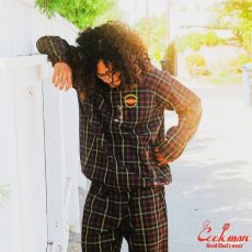 画像14: COOKMAN  シェフパンツ Chef Pants Semiwide FAT Tartan Check (14)