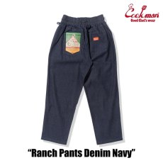 画像3: COOKMAN  ランチパンツ Ranch Pants Denim Navy (3)