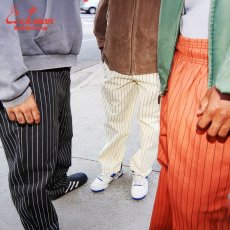 画像25: COOKMAN  シェフパンツ Chef Pants Semiwide Herringbone Stripe Charcoal (25)